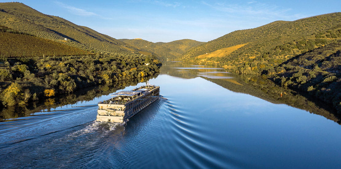 Douro Serenity sailing on the Douro river